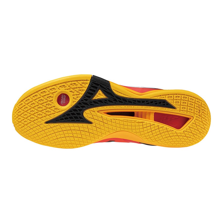 Mizuno Wave Stealth Neo Radiant Red/White/Carrot Curl